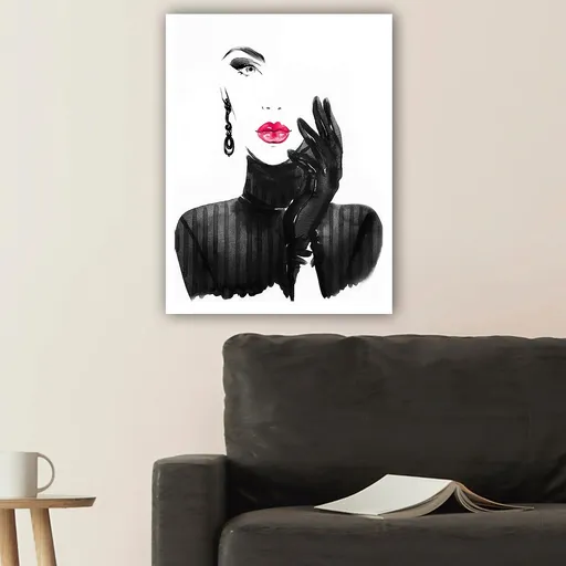 Tablou decorativ, 460140547_70100, Cadru: 100% LEMN (grosime: 3 cm), Multicolor