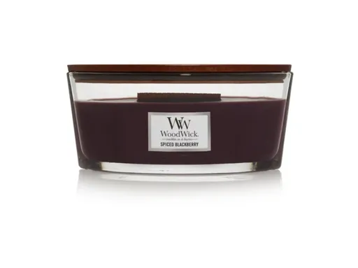 WoodWick Barcă cu lumânări parfumate Blackberry condimentată 453,6 g