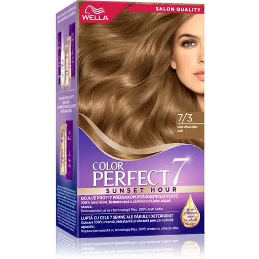 Wella Color Perfect Sunset Hour culoare par 7/3 Bright Hazelnut Brown 1 buc