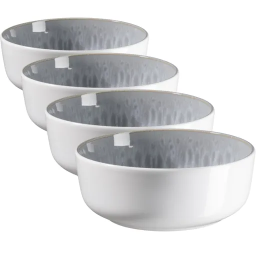 Mäser Set de boluri Lunaria Grey 15,5 cm, 4 buc., gri, 15,5 cm