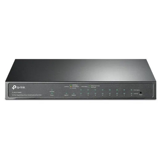 TPL SW 10P-GB 8 PoE MANAGED Switch TP-LINK TL-SG1210MPE