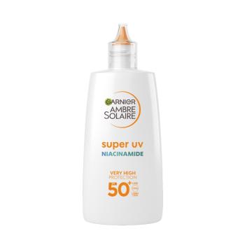 Garnier Fluid protector împotriva imperfecțiunilor cu Niacinamid și SPF 50+ Ambre Solaire (Super UV Niacinamide) 40 ml