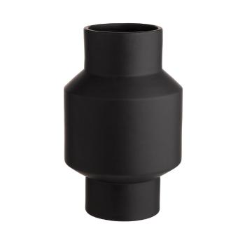 RUNA kerámia váza, fekete 26cm