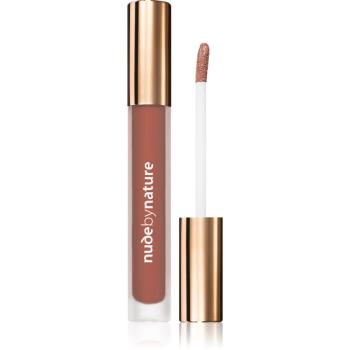 Nude by Nature Satin Liquid Lipstick ruj cremos cu finisaj satinat culoare 03 Natural 3,75 ml