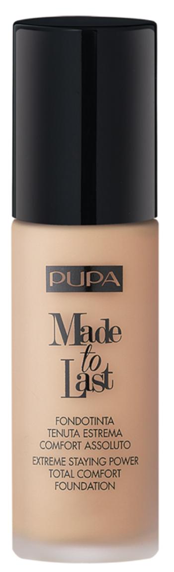 PUPA Milano Machiaj lichid de lungă durată SPF 10 Made To Last (Total Comfort Foundation) 30 ml 040 Medium Beige