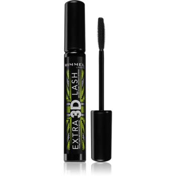 Rimmel Extra 3D Lash Mascara pentru volum si lungire culoare 003 Extreme Black 8 ml