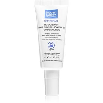 MartiDerm Skin Repair Rosarepair Fluid Emulsion SPF 30 fluid hidratant împotriva roșeții tenului SPF 30 40 ml