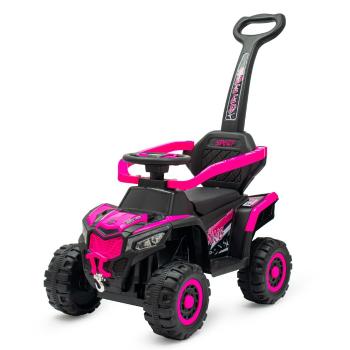 Scuter electric Baby Mix cu bară de ghidareRuggy, roz
