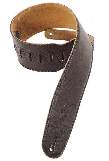 Levy's Heritage Crafted Kytarový pás Dark Brown