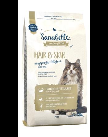 SANABELLE Hair &amp; skin Hrana uscat pisici adulte, cu pui 2 kg