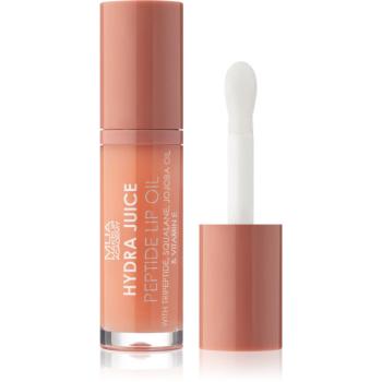 MUA Makeup Academy Hydra-Juice Peptide ulei pentru buze culoare Caramel Glaze 7 ml