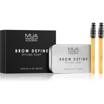 MUA Makeup Academy Brow Define săpun solid pentru sprâncene 10 g