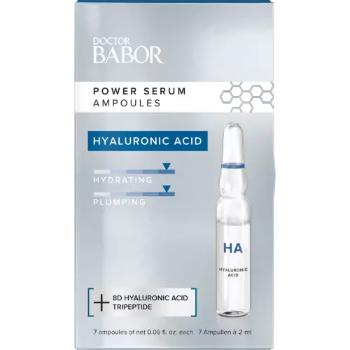 Babor Ser cutanat în fiole cu acid hialuronic Power Serum (Hyaluronic Acid Ampoules) 7 x 2 ml