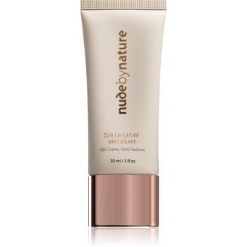 Nude by Nature Sheer Glow BB Cream crema BB cu efect de iluminare culoare 01 Porcelain 30 ml