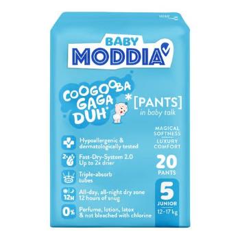MODDIA BABY Plienkové nohavičky 5 Junior (12–17 kg), 20 ks