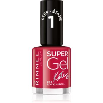 Rimmel Super Gel By Kate gel de unghii fara utilizarea UV sau lampa LED culoare 042 Rock n Roll 12 ml