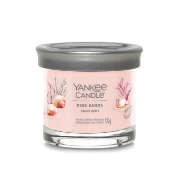 Yankee Candle Lumânare aromatica Signature tumbler mica Pink Sands 122 g