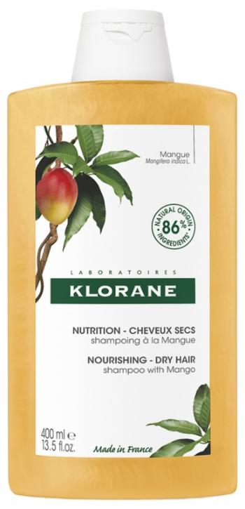 Klorane Șampon pentru păr uscat și deteriorat Mango (Nourishing Treatment Shampoo) 400 ml