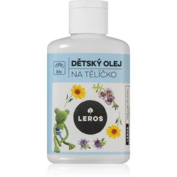 Leros BIO Baby oil wild thyme & marigold ulei de masaj pentru pielea bebelusului 100 ml