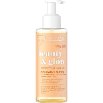 Eveline Cosmetics Beauty & Glow Goodbye Mr. Makeup! ulei pentru indepartarea machiajului Ulei de curățare 145 ml