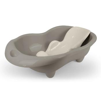 Dolu Baie pentru copii Hippo cu șezlong, gri , 26x 84,5 x 50,5 cm, gri
