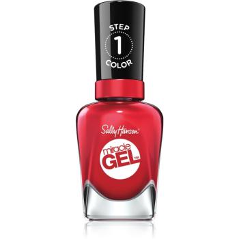 Sally Hansen Miracle Gel™ gel de unghii fara utilizarea UV sau lampa LED culoare 444 Off With Her Red! 14,7 ml