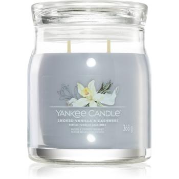 Yankee Candle Smoked Vanilla & Cashmere lumânare parfumată 368 g