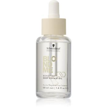 Schwarzkopf Professional Blondme Bondifity Deep Repair Oil ulei hranitor pentru păr 50 ml
