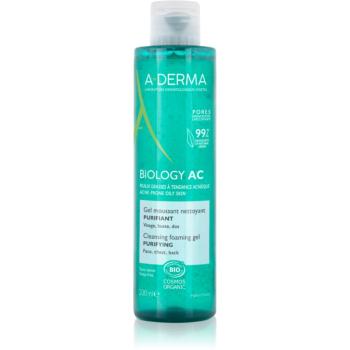 A-Derma Biology gel de curățare pentru ten gras și mixt 200 ml