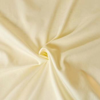 Cearșaf Kvalitex Satin cu elastic crem , 180 x 200cm, crem deschis, 180 x 200 cm