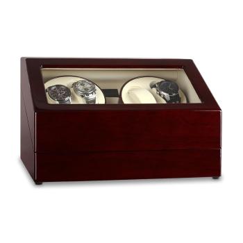 Klarstein Carcasă display Watch Winder clasică, pentru 10 ceasuri