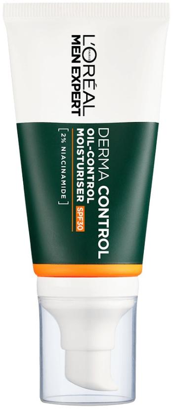 L'Oréal Paris Cremă hidratantă împotriva imperfecțiunilor pielii SPF 30 Men Expert Derma Control (Oil-Control Moisturiser) 50 ml