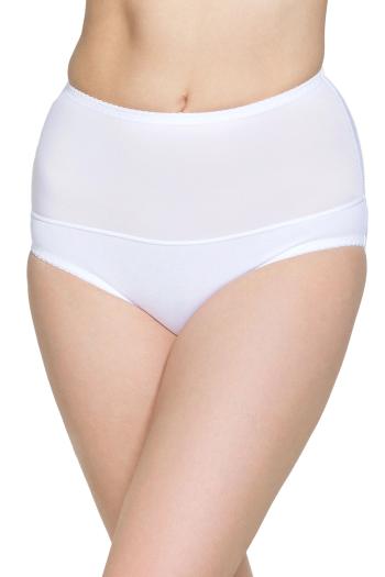 Chiloți de damă modelatori cu talie înaltă Iga white plus