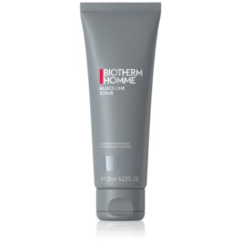 Biotherm Homme Basics Line gel de curatare exfoliant pentru bărbați 125 ml