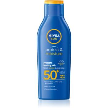 Nivea SUN Protect & Moisture lotiune hidratanta SPF 50+ 200 ml