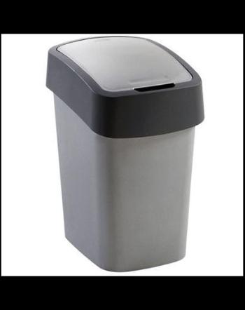 CURVER Cos de gunoi &quot;FLIP BIN&quot; 9 L argintiu/grafit