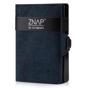 Slimpuro ZNAP, portofel subțire, 12 cărți, compartiment pentru monede, 8,9 × 1,8 × 6,3 cm (L × Î × l), protecție RFID