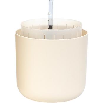 Plastia Ghiveci cu auto-apărare Tolita Air cream,16 cm diametru, crem deschis, diam. 16 cm