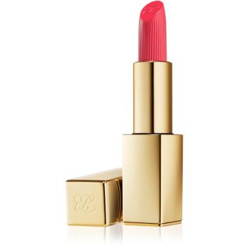 Estée Lauder Pure Color Creme Lipstick ruj crema culoare Defiant Coral 3,5 g