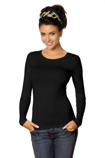 Tricou Manati long black plus