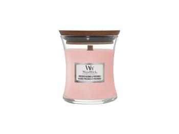 WoodWick Lumânare parfumată, mica Pressed Blooms & Patchouli 85 g