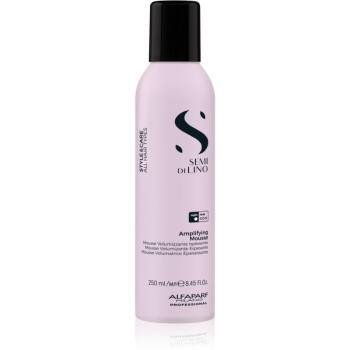 Alfaparf Milano Semi di Lino Style&Care Amplifying Mousse fixativ de păr pentru volum, cu fixare medie 250 ml