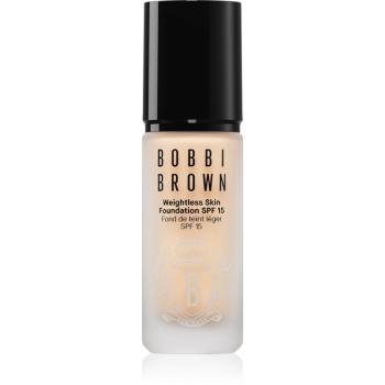 Bobbi Brown Weightless Skin Foundation SPF 15 Mini machiaj matifiant de lungă durată cu efect de hidratare culoare Cool Ivory 13 ml