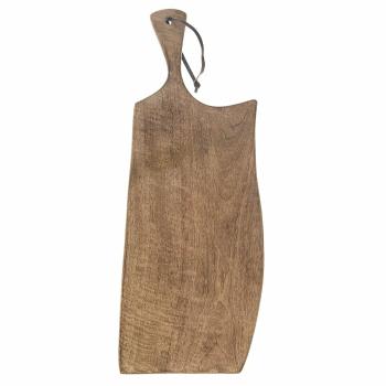 Orion Placă de tăiat cu mâner Mango, 61 x 23 cm