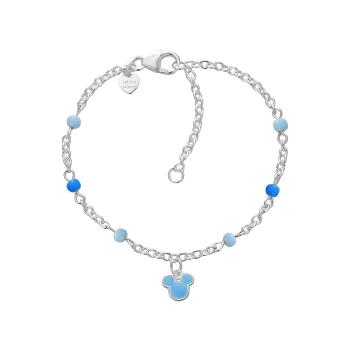 Disney Brățară rafinată din argint Mickey Mouse Mini BS00103SL-47.CS