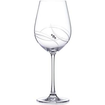 Diamante sklenice na červené víno Atlantis s kamínky Swarovski 500 ml 6KS (4011.506)