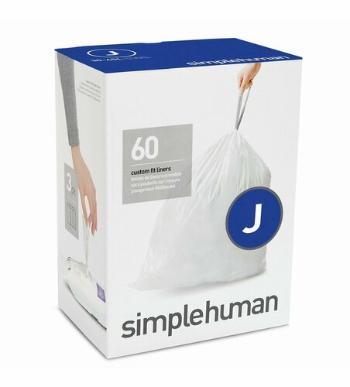 Saci de gunoi Simplehuman J 30-45 l, 60 buc.