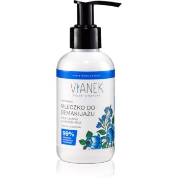 Vianek Moisturising lapte de curatare cu efect de hidratare cu extract de podbal 150 ml