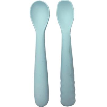 Bo Jungle B-Spoon Shape linguriță Pastel Blue 2 buc