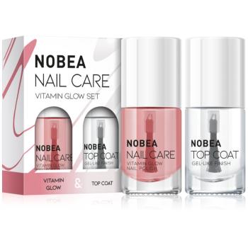 NOBEA Nail Care Vitamin Glow Nail Polish set de lacuri de unghii Vitamin glow set